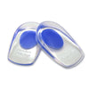 Silicone Soft Gel Anti-Slip Heel Insoles - Blue