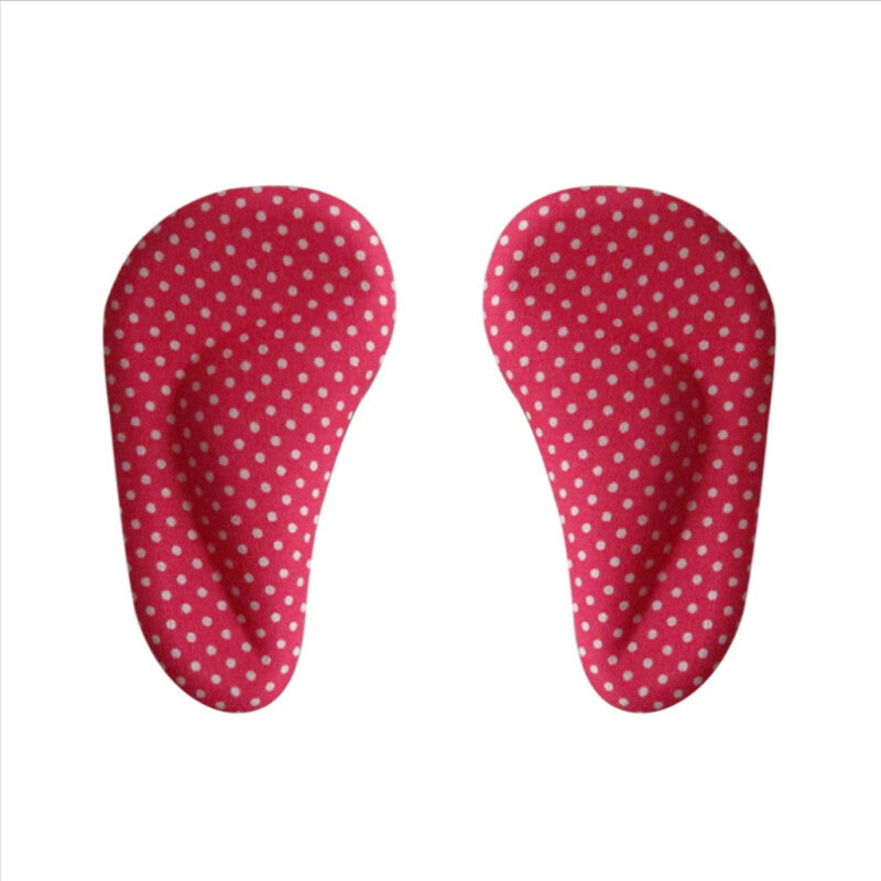 Snorda Flat Feet Support Insoles Heel Pain - Watermelon Red