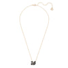 Swarovski Premium 38cm Swan Necklace - Black