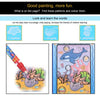 Non-toxic Magic Water Drawing Book Coloring Book Doodle with Magic Pen Animals Painting No Ink Educational Toy