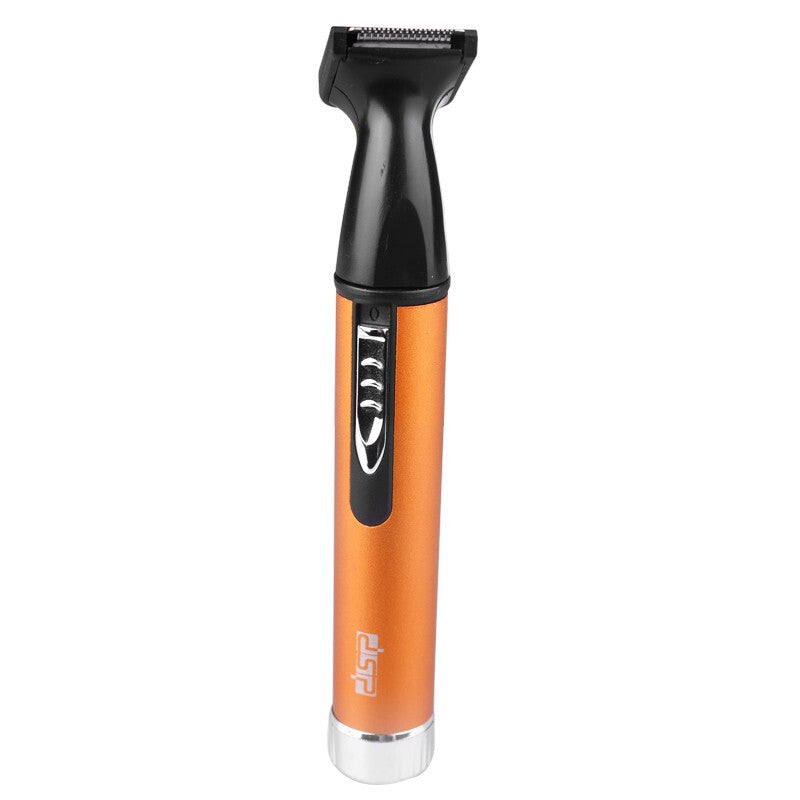 Three-In-One Multi-Function Nose Hair Trimmer - Orange