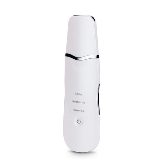 Ultrasonic Skin Massager Machine - White