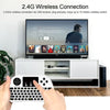 P9 2.4G RF Wireless Keyboard Flash Blacklit Keyboard w/ Touchpad Mouse Combo Multimedia Keys Handheld Remote Control for Android TV BOX PC Smart TV HTPC Tablet Smartphone