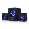 SADA D-207 Computer Speaker With Colorful LED