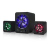 SADA D-207 Computer Speaker With Colorful LED