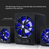 SADA D-207 Computer Speaker With Colorful LED