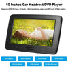 10 Inches Car Headrest DVD Player Auto Monitor 1024 * 600P Touch Button Support Game Disk HD Input AV Input SD Card Slot Headphone Output