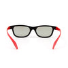 G66 Passive 3D Glasses Polarized Lenses for Cinema Lightweight Portable for watching Movies