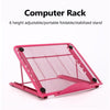 Folding Laptop Cooling Stand Holder Portable Rack Computer Rack