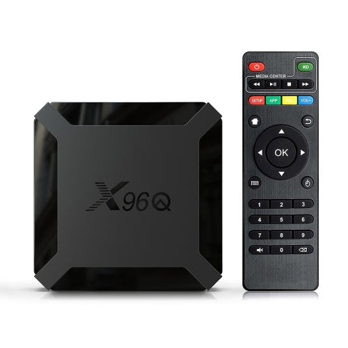 X96Q TV Box Android 10.0 Allwinner H313 Quad Core ARM Cortex A53 TV Set Top Box Support 4K 3D Media Player