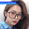 Unisex Optical Glasses Anti-blue Light Glasses Ultra Light Square Frames Spectacles Computer Glasses Fashion Flexible Eyewear Portable Reading Glasses