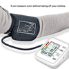 Upper Arm Style Automatic Electronic Blood Pressure Monitor with Large LCD Display Digital Intelligent Blood Pressure Meter Measurement Tool