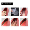 1 Pair Silicone Heel Insoles Shoe Cushion Pad Transparent Pad Massager Protector High Heel Shoe Elastic Foot Care Anti-slip