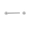 Nipple Bar Ring Barbell Chain Drop Stainless Steel Shield Body Piercing Jewelry for Men & Women