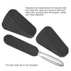 10pcs Sandpapers Coarse Fine Sandpapers Replacement For Stainless Steel Double Sided Foot Rasp File Hard Skin Callous Remover Foot Care Tool