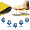 Soft Insoles Professional Cushion Foot Care Shoe Inserts Pad Shoe Gel Cool Deodorant Orthotic Silicone Insoles