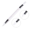 1pc Rhinestones Handle Emboss Nail Art Pen Silicone Nail Carving Brush Glitter Picker Nail Brushes Powder Picking Tools