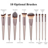 GUJHUI Proofessional Makeup Brush Facial Makeup Brush Cosmetic Brushes Multifunctional Eyebrow Blush Foundation Powder Brush Beauty Tools