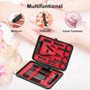 18Pcs Stainless Steel Nail Clipper Cutter Manicure and Pedicure Set