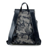 Woodseed Premium Camouflage Leather Bag - Black