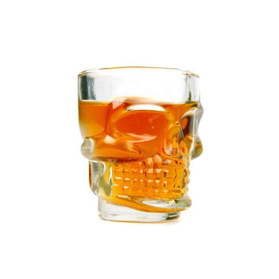 Halloween High-quality Skull Wine Glass - Transparent