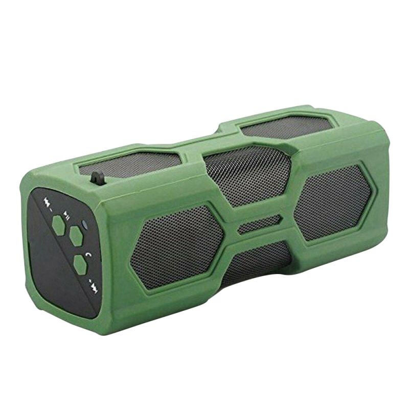 Wireless Mini Subwoofer Portable Speaker - Army Green