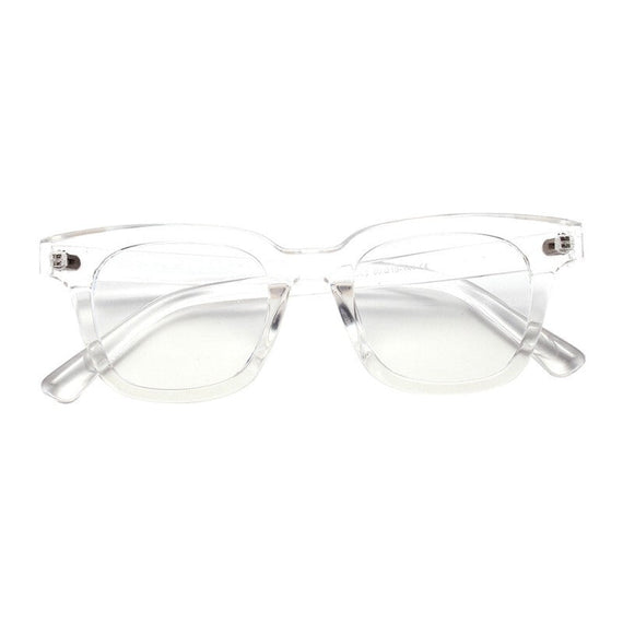 Women Classic Retro Radiation Anti-Blue Glasses - Transparent