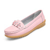 Women Cow Muscle Ballet Light Shoes - Pink