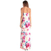 Women Fashion Boho Maxi Dress - White