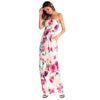 Women Fashion Boho Maxi Dress - White