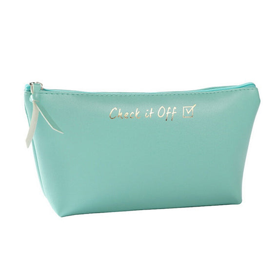 Women Premium Cosmetic Case Organizer - Light Green