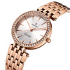 Women's Premium Tone Quartz Watch - Rose Gold