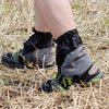 Outdoor Silicon Coated Nylon Waterproof Ultralight Gaiters Leg Protection Guard Hiking Climbing Trekking