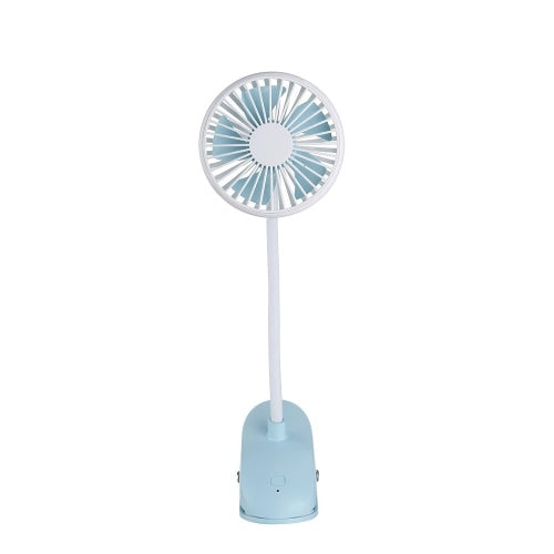 Portable USB Rechargeable Clip-on Fan
