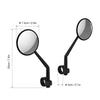 2 PCS Rearview Mirrors Rear View Glass