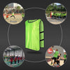 12 PCS Adults Soccer Pinnies Quick Drying Football Jerseys Vest Scrimmage Practice Sports Vest Breathable Team Training Bibs