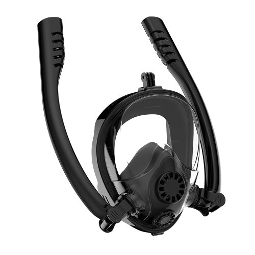 2019 New Design Double Snorkels Advanced Breathing System Diving Mask