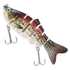 10cm/20g Lifelike 6 Jointed Sections Swimbait Fishing Lure