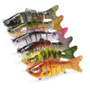 10cm/20g Lifelike 6 Jointed Sections Swimbait Fishing Lure