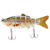 10cm/20g Lifelike 6 Jointed Sections Swimbait Fishing Lure