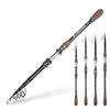 1.8m / 2.1m / 2.4m / 2.7m Telescopic Carbon Fishing Rod