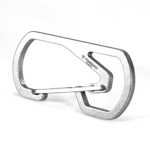 Titanium Carabiner Key Chain Holder