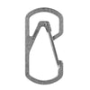 Titanium Carabiner Key Chain Holder