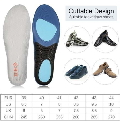 Xiaomi FREETIE Cuttable Shoe Insoles Breathable Shock Absorption