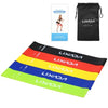 5PCS Sports Exercise Resistance Loop Bands Set