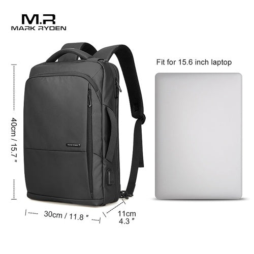 Business Laptop Bag Waterproof USB Charge