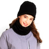 2 PCS Winter Hat Scarf Set