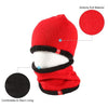 2 PCS Winter Hat Scarf Set