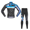 Men Winter Thermal Fleece Cycling Clothing Set