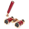 3x25 Opera Glasses Lens Retro Metal Body Mini Theater Binoculars